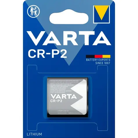 Varta Baterie CR P 2 / 6V / 1450 mAh / lithiová / 100 ks / v boxu