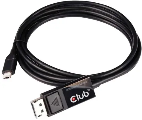 Club3D Kabel USB Typ C na DisplayPort 1.4 8K 60Hz (M/M) 1.8m