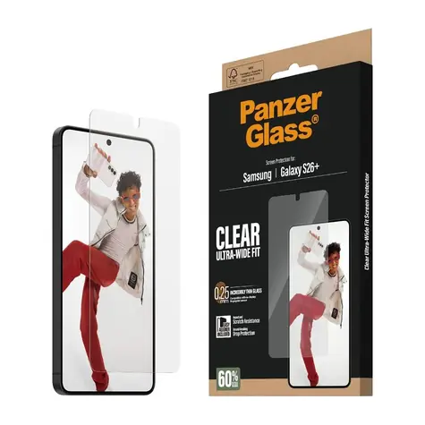 PanzerGlass Samsung Galaxy S26+ s instalačním rámečkem
