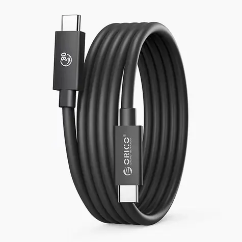 Orico TBZ5-15-BK Thunderbolt5 kabel USB-C na USB-C černá 1.5m