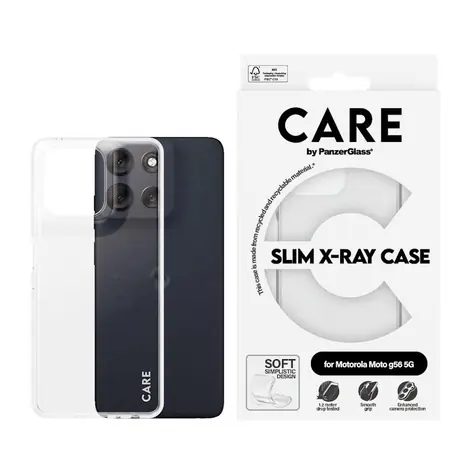 PanzerGlass CARE kryt Motorola Moto G56 5G X-Ray čirý