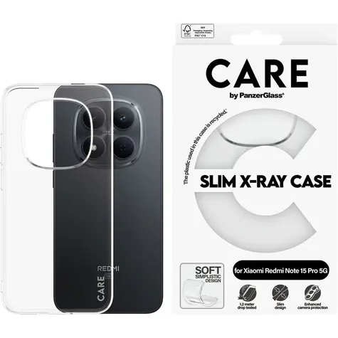 PanzerGlass CARE kryt Xiaomi Redmi Note 15 Pro 5G X-Ray čirý