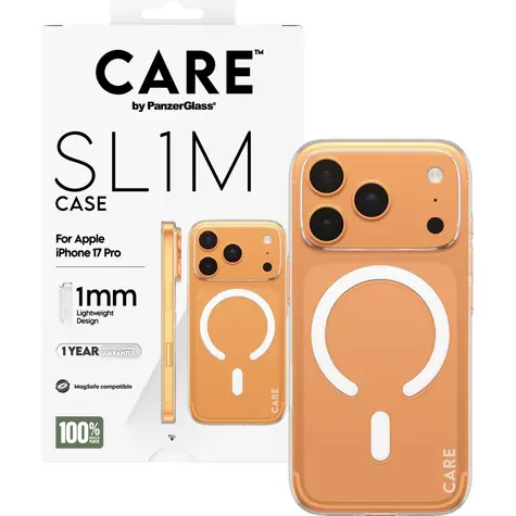 PanzerGlass CARE kryt Apple iPhone 17 Pro SL1M MagSafe čirý