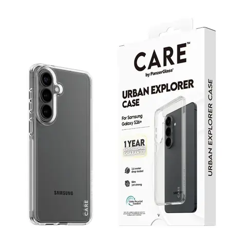 PanzerGlass CARE kryt Samsung Galaxy S26+ Urban čirý