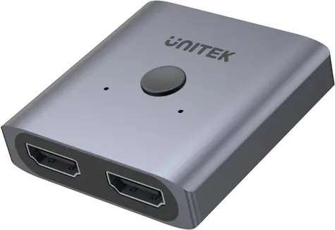 Unitek HDMI 2.0 4K 2v1 přepínač / 3840x2160 / 1x HDMI input / 2x HDMI output 