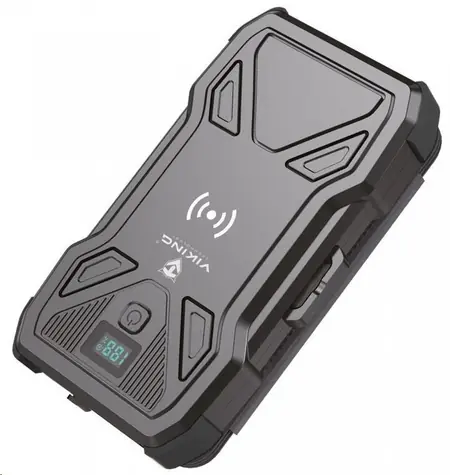 Viking TYR I 10000mAh černá / Power banka / bezdrátové nabíjení / USB-C / USB-A