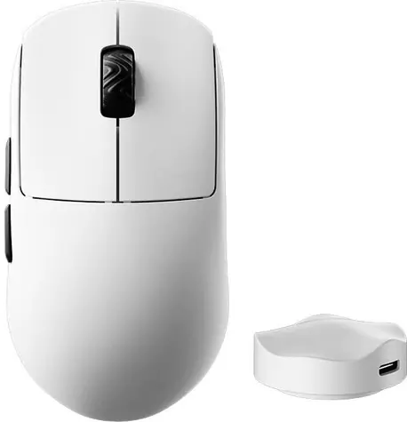 Rozbaleno - Scyrox V8 8k Wireless bílá / Bezdrátová herní myš / optická / 30000 DPI / 5 tlačítek / USB-C / 2.4GHz / rozbaleno