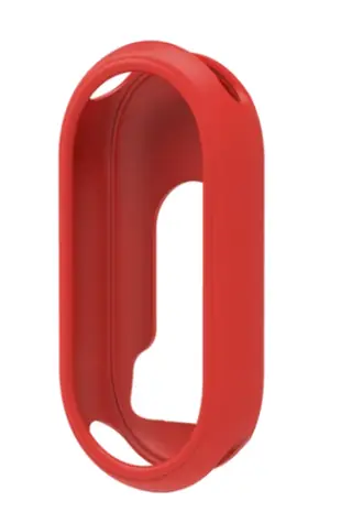 Xiaomi Smart Band 8/9/10 silikonový kryt červená
