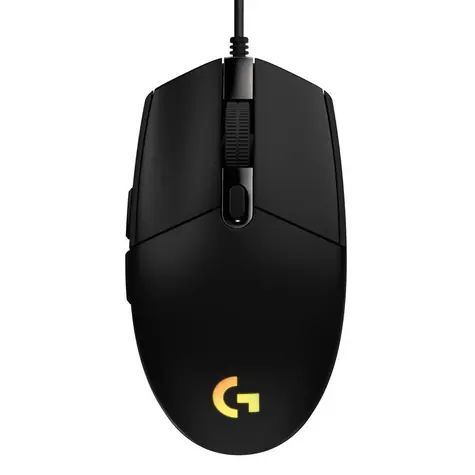 Rozbaleno - Logitech G203 Lightsync černá / drátová herní myš / 8000 DPI / 6 tlačítek / RGB Lightsync  / rozbaleno