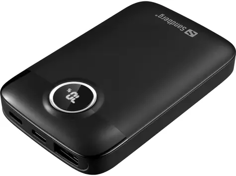 Sandberg SemiSolidState Powerbank 5000mAh černá / 20W / USB-C