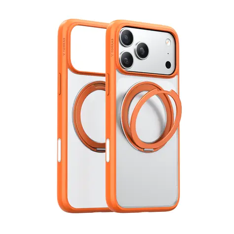 Torras Ostand Pro Case Ochranné pouzdro pro Apple iPhone 17 Pro Max oranžová