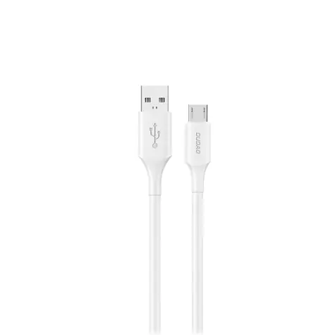 Dudao Datový kabel L2SM / USB-A / micro USB 6A / 1.2m / bílá