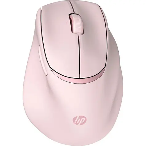HP 720M Capacitor Tilt Ergonomic Mouse růžová / bezdrátová myš / USB / 6000 DPI