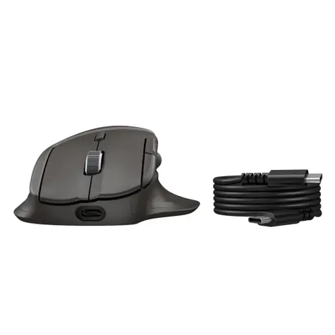 HP 785M Capacitor Scroll Wireless Mouse BPS černá / bezdrátová myš / USB / 3 tlačítka