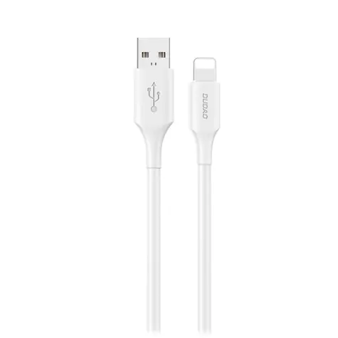 Dudao Datový kabel  L2sL / USB-A / Lightning 6A / 1.2 m / bílá