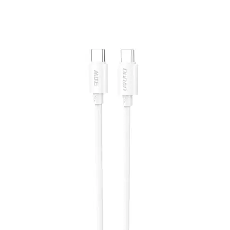 Dudao Datový kabel L4C / USB-C / 30W / 1.2 m / bílá