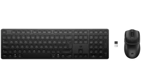 HP 490C Multi-Device Mouse Keyboard černá / bezdrátová klávesnice s myší  / USB / Bluetooth 