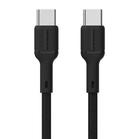 Dudao Datový kabel L9C / USB-C / USB-C / 65W / 1 m / černá