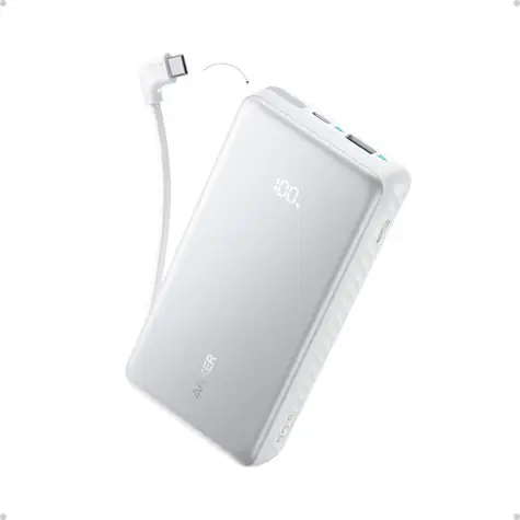 Anker Zolo 20000mAh bílá / Powerbanka / 2x USB-C / USB-A / 22.5W