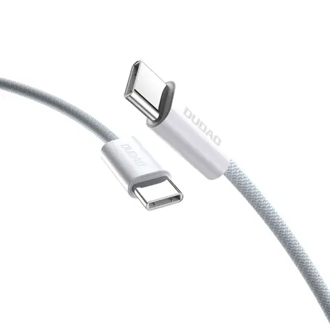 Dudao Datový kabel L6C / USB-C / USB-C / 30W / 2 m / světlá modrá