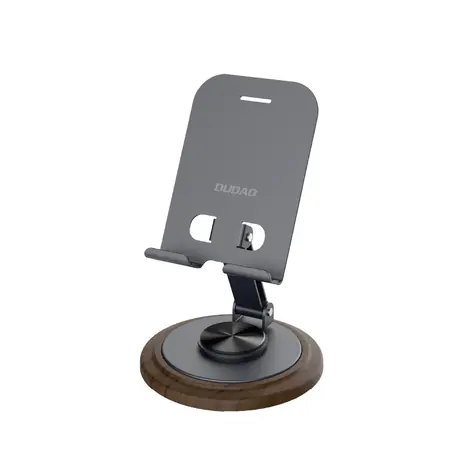 Dudao F17M kovový stojan na mobilní telefon / otočný o 360° / šedá