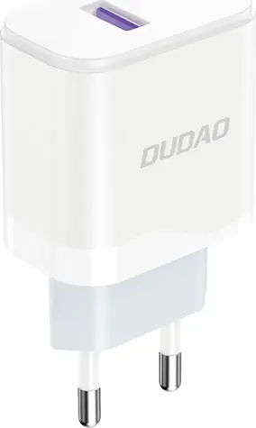Dudao A20EU síťová nabíječka bílá / USB-A / 18W