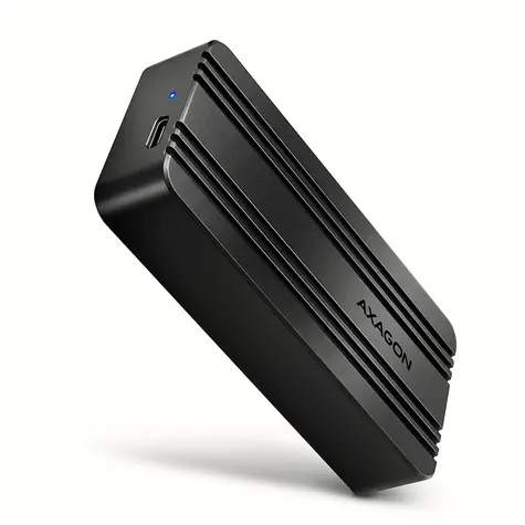 AXAGON EEM2-40G, USB-C 40Gbps externí box pro M.2 NVMe SSD, zesílený hliník