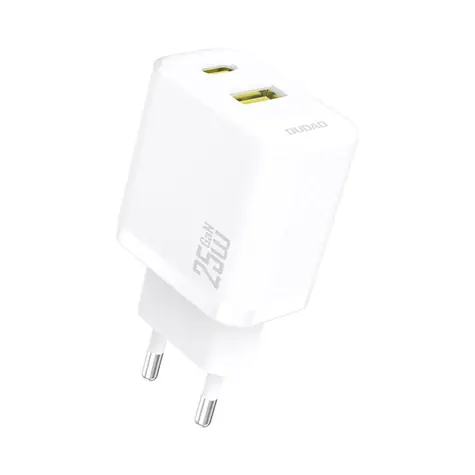Dudao A26T síťová nabíječka bílá / USB-A / USB-C / 25W