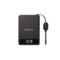 BMX SolidSafe™ 5K Solid-State magnetická powerbanka černá / 5000 mAh / 20W / 1x USB-C