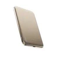BMX SolidSafe™ Air Titanium 5K Qi2 bezdrátová magnetická powerbanka zlatá / 5000 mAh / 20W / 1x USB-C