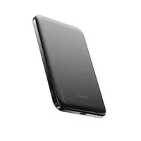 BMX SolidSafe™ Air Titanium 5K Qi2 bezdrátová magnetická powerbanka černá / 5000 mAh / 20W / 1x USB-C