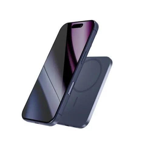 Epico UltraPack Qi2 25W Slim Mag+ 3000mAh temně modrá / Powerbanka / USB-C / Qi2 / MagSafe