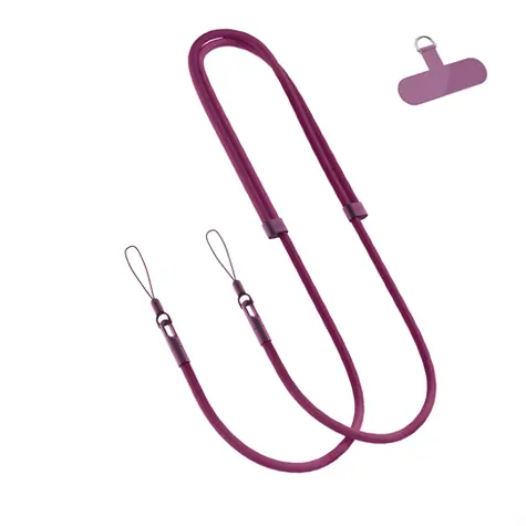 Epico Spello Crossbody popruh pro Apple iPhone vínová