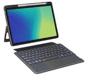 Epico Spello kryt s podsvícenou klávesnicí pro Lenovo Idea Tab 11 černá
