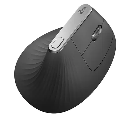 Rozbaleno - Logitech MX Vertical / Myš / Ergonomická / bezdrátová / USB / 4000dpi / 4 tlačítka / rozbaleno