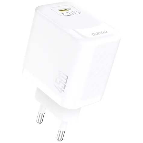 Dudao A28 síťová nabíječka bílá / USB-C / 45W
