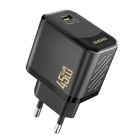 Dudao A28 síťová nabíječka černá / USB-C / 45W