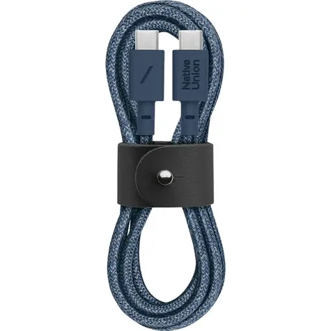Native Union Belt Cable USB-C 1.2m 60 W modrá