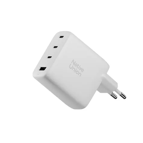 Native Union Fast GaN Charger PD 100W černá / Power Delivery / 100W / 3x USB-C & 1x USB-A