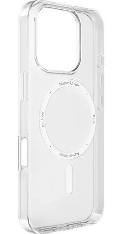 Native Union (RE) Clear Case pouzdro pro Apple iPhone 16 Pro čirá
