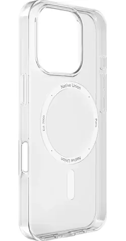 Native Union (RE)Clear Case pouzdro pro Apple iPhone 16 Pro Max čirá
