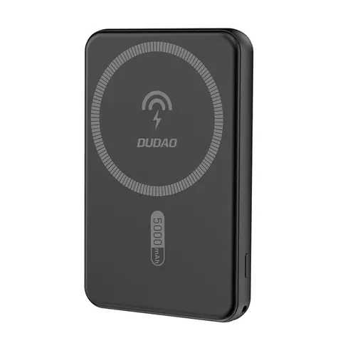 Dudao K14S 5000mAh černá / Powerbanka / USB-A / USB-C / MagSafe / 20W