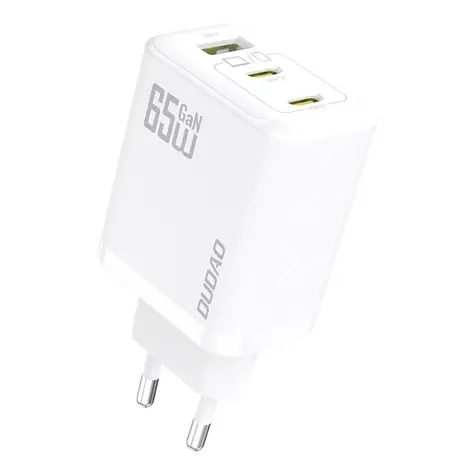 Dudao A29 síťová nabíječka bílá / 2x USB-C / USB-A / 65W