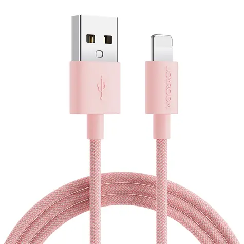 Joyroom S-2030M13 Nabíjecí kabel USB-A (M) - Lightning (M) 2.4A 2m růžová