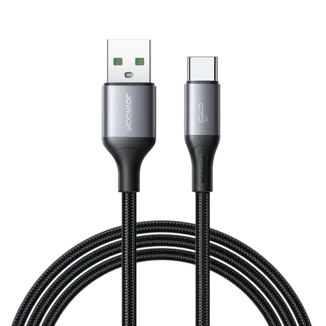 Joyroom S-A28 Flash Series Nabíjecí kabel USB-A (M) - USB-C (M) 3A 1m černá