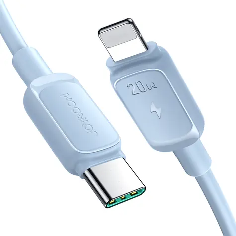 Joyroom Multi-Color Series A14 Nabíjecí kabel USB-C (M) - Lightning (M) 20W 1.2m modrá