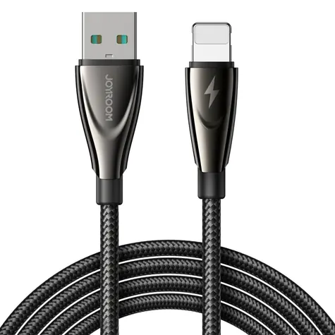 Joyroom Pioneer Series SA31-AL3 Nabíjecí kabel USB-A (M) - Lightning (M) 3A 1.2m černá