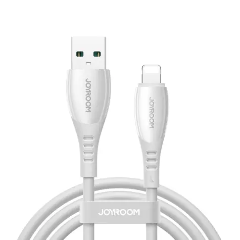 Joyroom S-A59 Vibrant Series Nabíjecí kabel USB-A (M) - Lightning (M) 3A 1.2m bílá