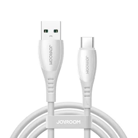 Joyroom S-A59 Vibrant Series Nabíjecí kabel USB-A (M) - USB-C (M) 3A 1.2m bílá