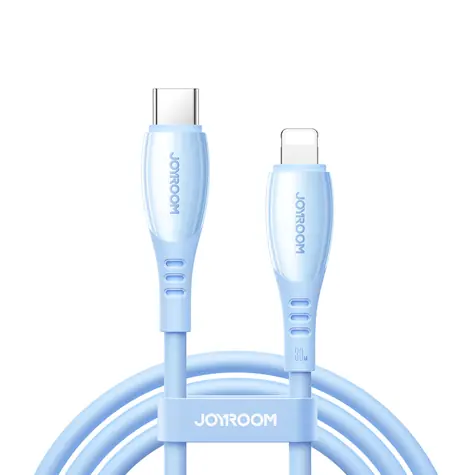 Joyroom S-A59 Vibrant Series Nabíjecí kabel USB-C (M) - Lightning (M) 30W 1.2m modrá